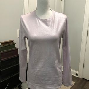 Ann Taylor Silver Shirt